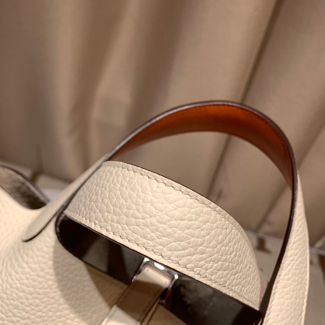 에르메스 피코탄18 나타 은장 끌레망스 가죽